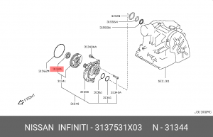 Сальник 31375-31X03 31375-31X03 NISSAN