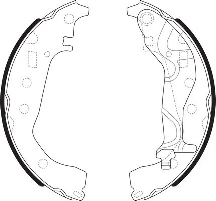 Колодки тормозные TOYOTA Aqua 07.21-, TOYOTA Corolla Axio 04.12-, TOYOTA Yaris 0 BS21013 SB NAGAMOCHI