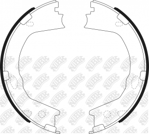 Колодки тормозные HYUNDAI Grandeur (11-) KIA Optima (10-) стояночного тормоза (4 FN0716 NIBK