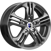 КиК Trinity- Оригинал 15.0 / 6.0J PCD 5x108.00 ET 50.00 ЦО 63.35 Литой / Антраци R72368 K K WHEELS