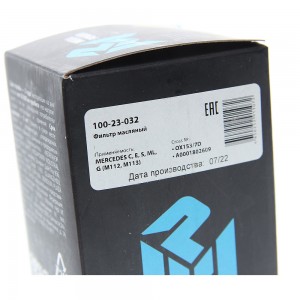 Фильтр масляный MERCEDES C,E,S,ML,G (M112,M113) MEGAPOWER 100-23-032 MEGA POWER