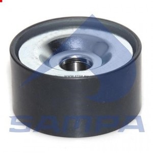 Ролик приводного ремня КАМАЗ-5490 MERCEDES Axor,Actros обводной (20x74x38) SAMPA 100.302 SAMPA