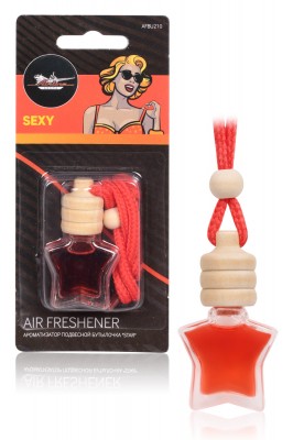 ароматизатор! подвесной бутылочка ''Star'' sexy AFBU210 AIRLINE