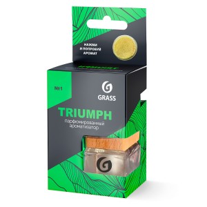 ароматизатор подвесной! жидкий, бутылочка ''Triumph''\ AC0190 GRASS