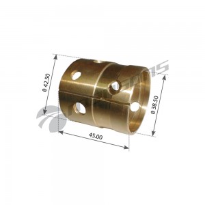 Втулка SAF вала тормозного (38x42x44.8мм) MANSONS MPB22 MANSONS