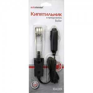 Кипятильник автомобильный 12V 96W провод 90см AUTOSTANDART 104301 AVTO STANDART