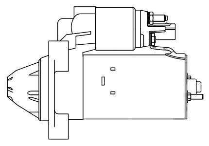Стартер для а/м VAG A4 (04-)/A6 (04-) 2.0TDI AT 2кВт (LSt 1704) LST1704 START VOLT