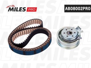 Комплект ремня ГРМ (серия PRO) VAG 1.6-2.0 PRO  AB08002PRO AB08002PRO MILES