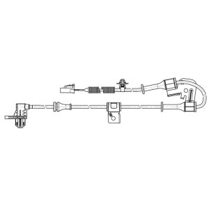 Датчик ABS для а/м Hyundai Solaris 10-/KIA Rio 11- перед. прав. VSABS0801 VSABS0801 START VOLT