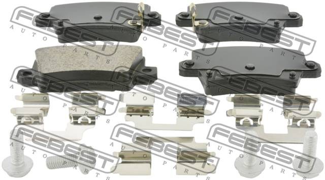 Колодки задние HONDA CIVIC (FK/FN) 06- 0301-FDR 0301-FDR FEBEST