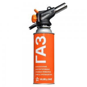 Газ для портативн. газовых приборов всесезон. смесь пропан/бутан баллон 520см3 2 ADCG001 AIRLINE