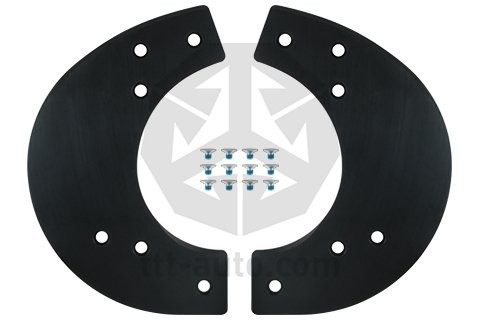 р/к опоры седла! пластик вставка (сверху)+болты\ Jost JSK37CW/EW 530601102 TTT AUTO