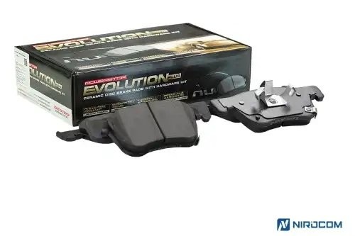 172114 Передние керамические колодки Evolution PLUS Z17 PowerStop 17-2114 17-2114 POWERSTOP