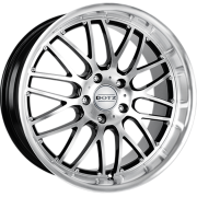 Dotz Mugello 16.0 / 7.0J PCD 5x115.00 ET 35.00 ЦО 70.20 Литой / Черный с полиров OMUPUBP35 DOTZ