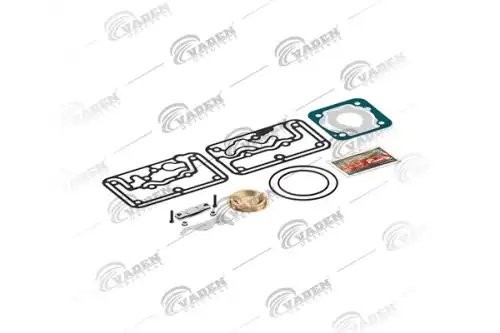 Ремкомплект компрессора (прокладки металл.+уплотнения+клапана+заглушки) VOLVO FH 1300020100 VADEN