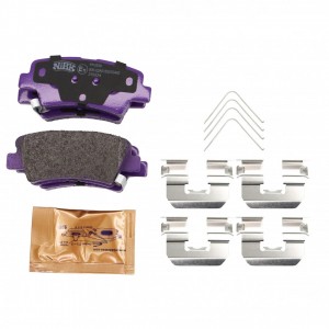 Колодки тормозные HYUNDAI Solaris (10-) KIA Rio GEELY Atlas Pro (NL-3B) задние ( PN0538 NIBK