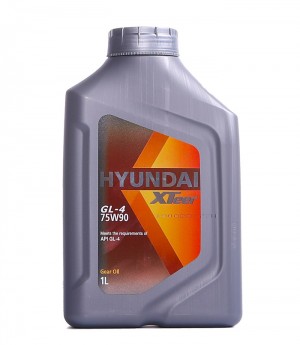 Масло трансмиссионное HYUNDAI XTEER Gear Oil-4 75W-90 1л 1011435 1011435 HYUNDAI XTEER