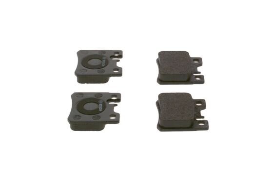 Колодки тормозные MERCEDES W210, W202, W124, W201, R129, R170, A202 CLK задние ( 0 986 490 260 BOSCH