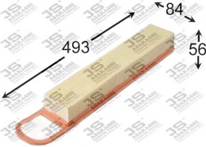Фильтр воздушный  CITROEN C3 1,4 2009 -   MINI MINI 1,6 2006 - 2012 A0468 A0468 JS ASAKASHI
