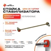Стойка стабилизатора FORD Focus 2 MAZDA 3 VOLVO S40 левая/правая НЕТ ИЗНОСА NL128 NETIZNOSA