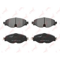 Колодки тормозные дисковые передние BD8064 LYNXAUTO