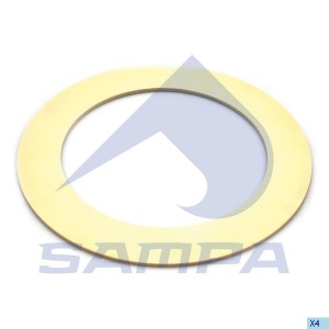 кольцо уплотнительное ступицы !пластик 144x205x3.5 \BPW 070.024 SAMPA