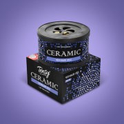 ароматизатор! TENSY (TC-73) на панель, мел, банка керамик 'Черный лед'\ TC73 TENSY