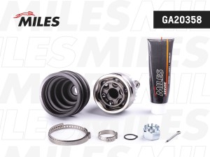 ШРУС наружный OPEL CORSA 1.0-1.7D 94-01 (с ABS) (GKN 302454) GA20358 GA20358 MILES