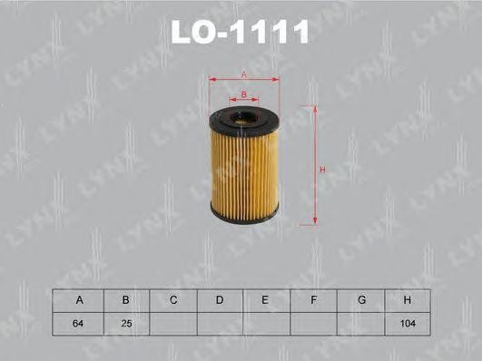 фильтр масляный!\ BMW E34/E36/E46/Z3 1.6i-1.9i 95> LO-1111 LYNXAUTO