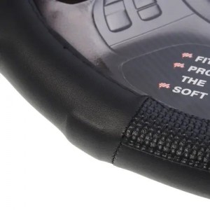 Оплетка руля (M) 37-39см черная MISTAR MIS17STW33BKM MISTAR