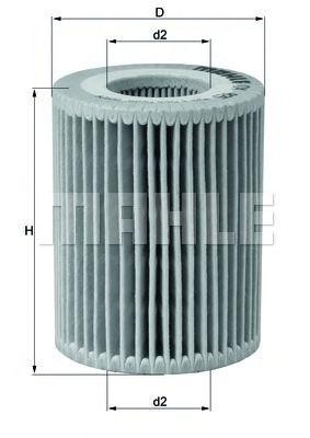 BMW 1-SERIE F20/F21 (2011-2019) OX825D MAHLE KNECHT