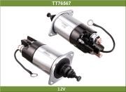 реле стартера пусковое! 12V соленоид на два болта (с сердечником)\ FRL, INTERN TT76567 TESLA TECHNICS