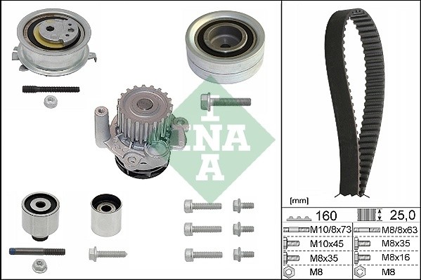 AUDI A4 [B8] (2007-2015) 530 0550 32 INA