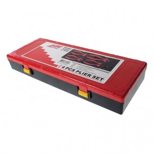 Набор инструментов губцевых 4 предмета (тонкогубцы, пассатижи, бокорезы) в кейсе JTC-K5045 JTC TOOLS