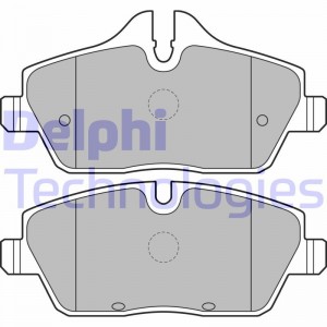 LP2186 колодки дисковые п.\ BMW 1-Series E87 1.6i/1.8D 04> LP2186 DELPHI