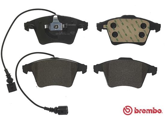 Колодки тормозные VW Touareg (06-10) передние (4шт.) BREMBO P85090 BREMBO
