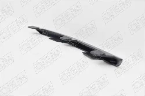 Молдинг бампера заднего правый Volkswagen Polo sedan 5 2015-2020, черный OEM1373R OEMPARTS
