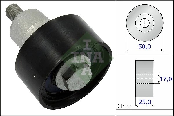 Ролик обводной ГРМ VW GOLF VII 1.2/1.4TSI, PASSAT (3G) 1.4TSI 532075310 532 0753 10 INA