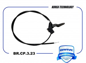 Трос капота BR.CP.3.23 96168676 Daewoo Nexia BR.CP.3.23 BRAVE