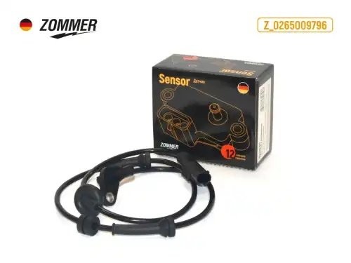 Датчик ABS для а/м Lada Vesta (задний) правый ZOMMER 19989 ZOMMER