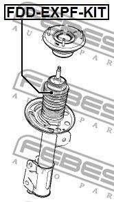 Отбойник переднего амортизатора FDD-EXPF-KIT FDD-EXPF-KIT FEBEST