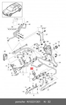 Audi A7 (4G8) 2011-2018 N 102 313 01 VAG