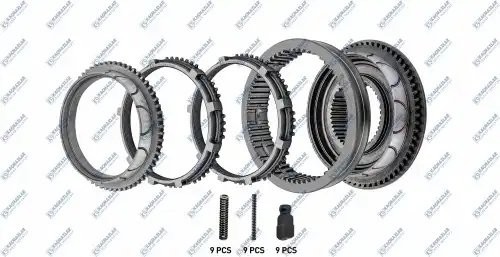 синхронизатор КПП! в сборе\ ZF K2000546 KACMAZLAR
