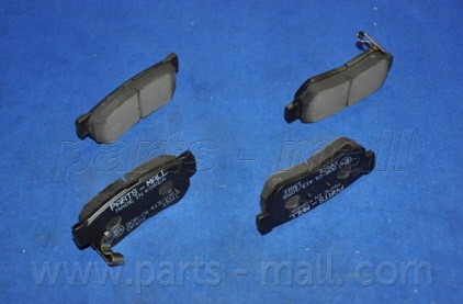 Колодки тормозные задние HYUNDAI ELANTRA XD, HD, GETZ, SANTA FE, SONATA IV-VPKA- PKA-E09 PMC PARTS MALL
