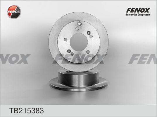 Диск тормозной Hyundai Tucson, Kia Magentis, Sport, Son V 98-  2шт TB215383 FENOX