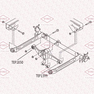 NISSAN ALMERA N15/ MAXIMA (A32) TEF1830 TATSUMI