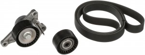 Комплект приводного ремня NISSAN Qashqai (07-13),X-Trail (07-) (2.0 DCI) комплек K017PK1705 GATES