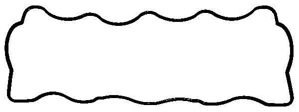 прокладка клапанной крышки!\ Opel Antara 2.0 Z20DMH 06> 539.440 ELRING
