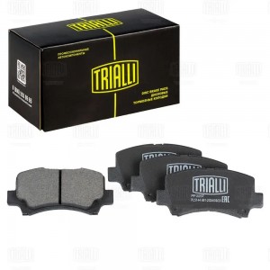 Колодки тормозные дисковые передние PF 2237 TRIALLI