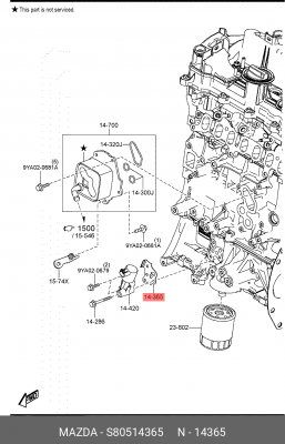 S80514365 (S80514365) S80514365 MAZDA